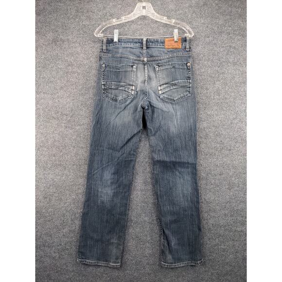 Lee Modern Series Straight Fit Straight Leg Jeans Size 30x30 Blue Denim - Picture 3 of 11